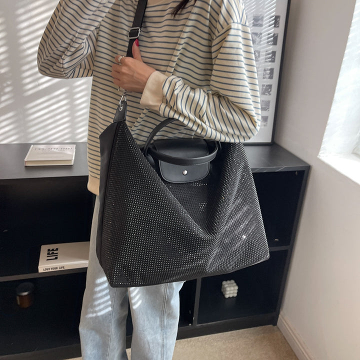 Mesh Fabric Weekend Duffle Bag Kalsten