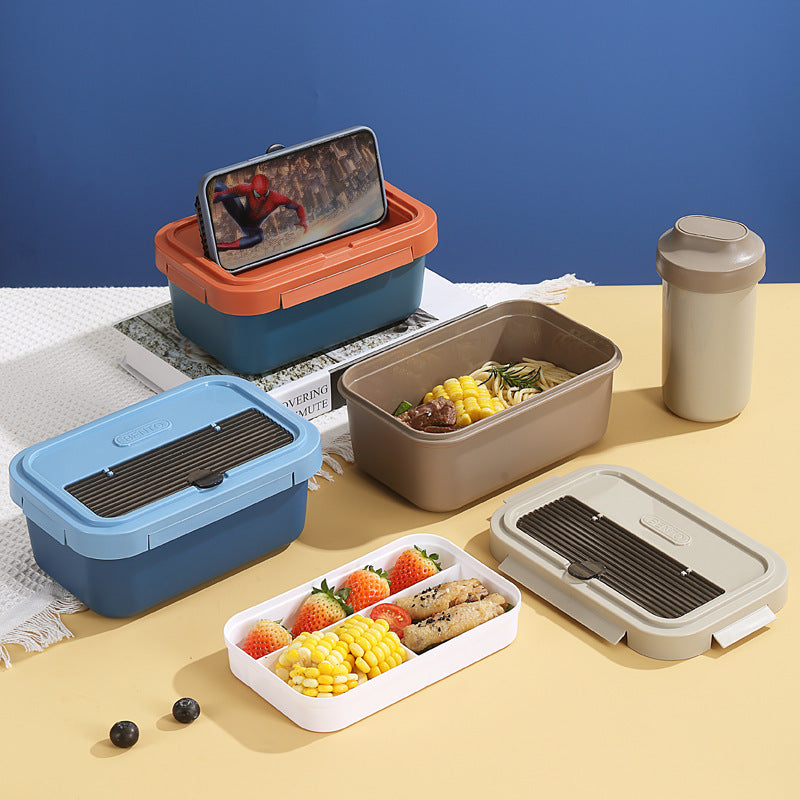 Multi-Compartment Stainless Steel Bento Lunch Box