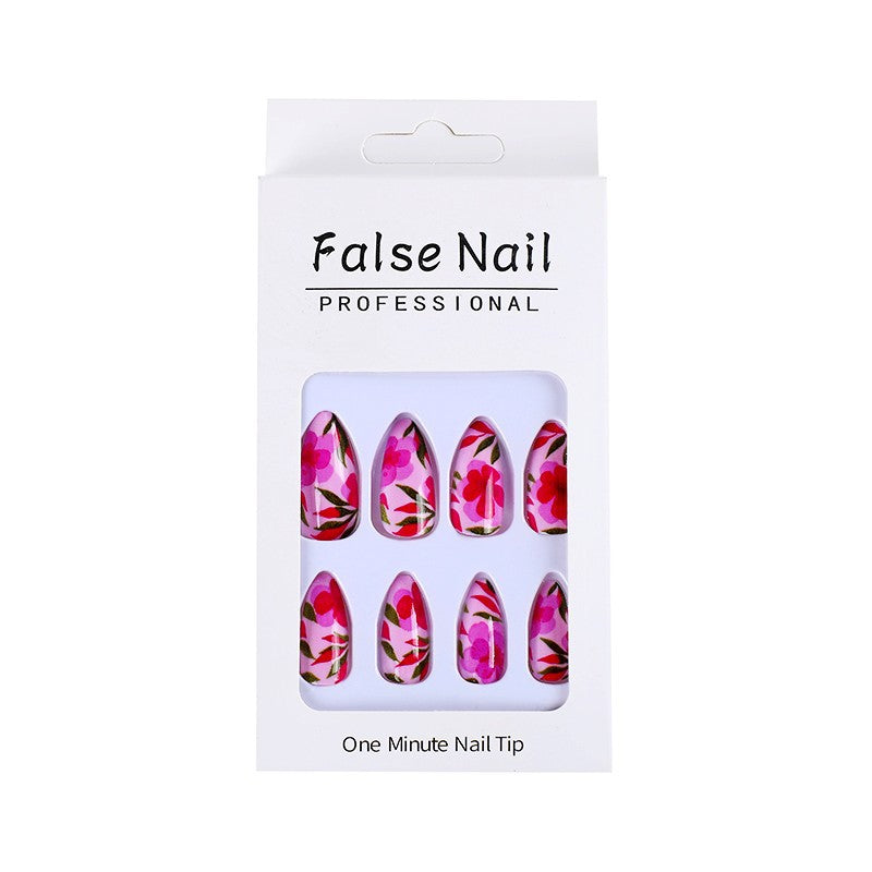 Artificial nails with exciting floral design Kalsten