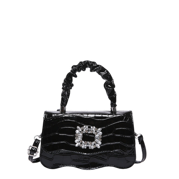 Glamorous Crocodile Texture Evening Handbag Kalsten
