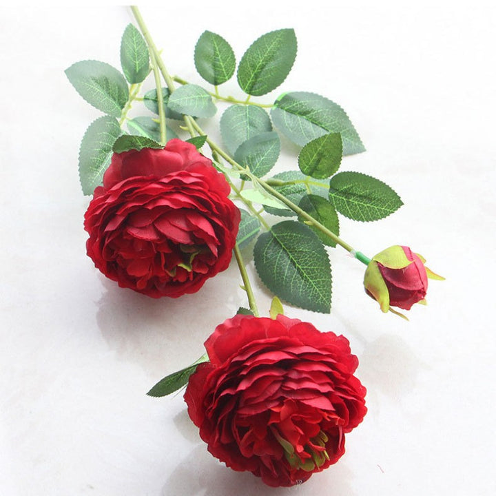 Elegant Faux Flower Stem Arrangement