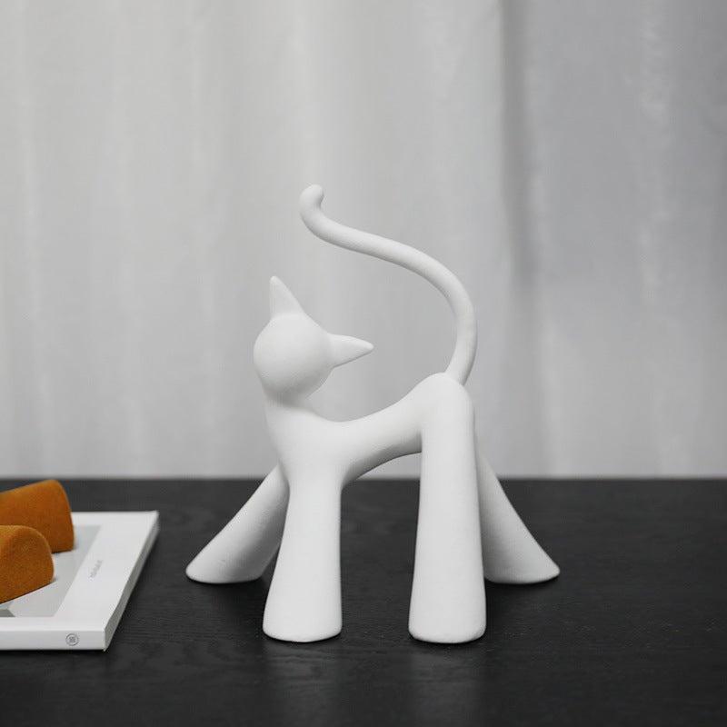 Decorative Cat Figurine