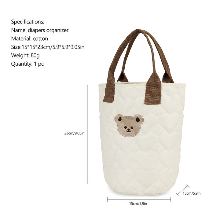 Handcrafted storage bag Kalsten