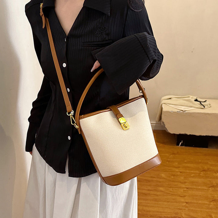 Chic Structured Bucket Bag Kalsten