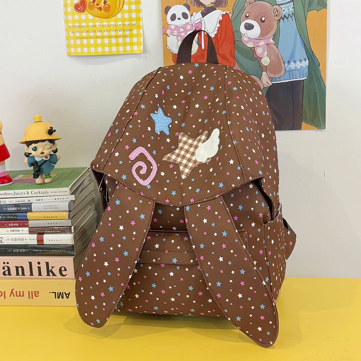Cute Bunny-Ear Decorative Backpack Kalsten