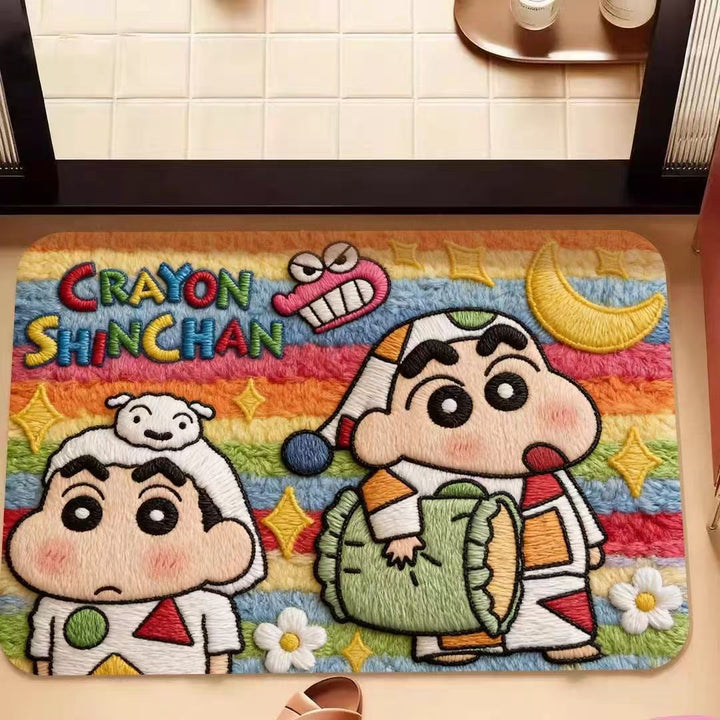 Animated Character Plush Bath Mat