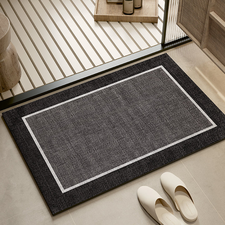 Textured Entrance Area Rug for Home Entryway