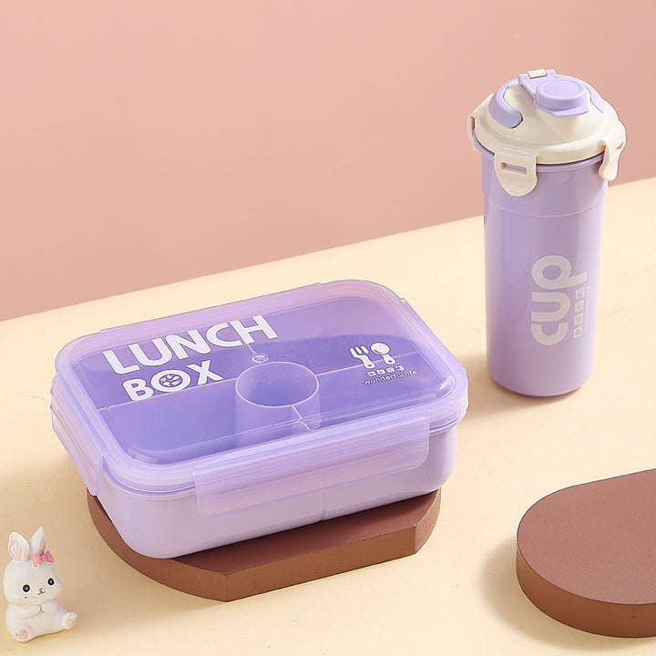 Multi-Sectional Lunch Box with Removable Compartments