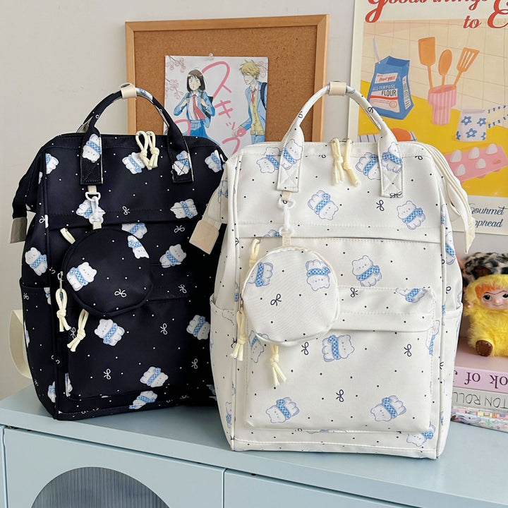 Playful Printed Diaper Backpack Kalsten