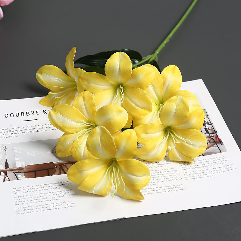 Realistic Silk Flower Stem Arrangement