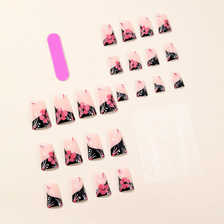 Artistic French Tip Nail Art Kalsten
