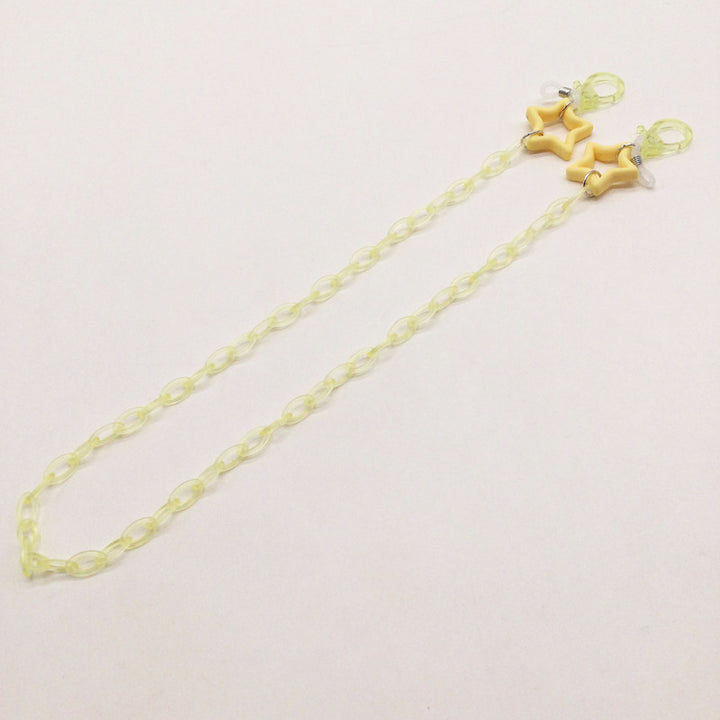 Fashionable glasses holder chain with star pendants Kalsten
