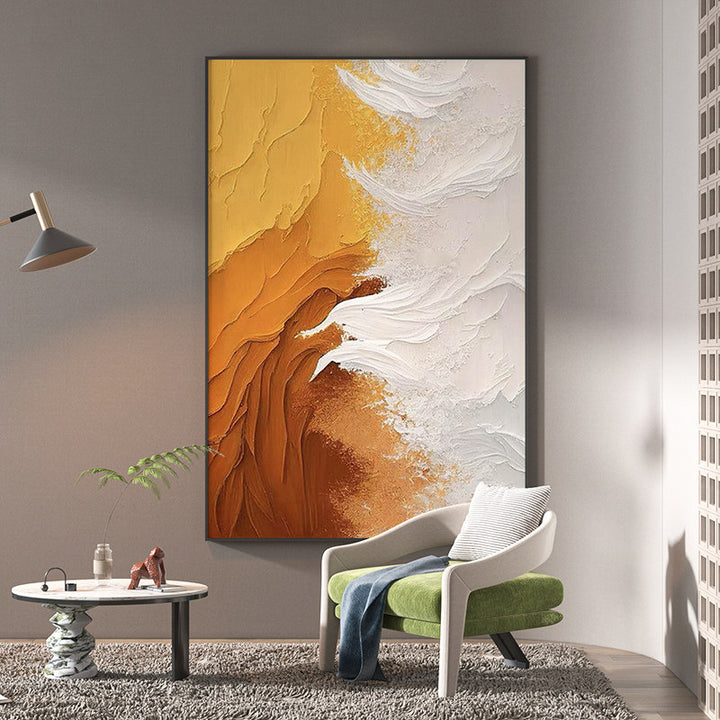 Textured Abstract Canvas Artwork for Home