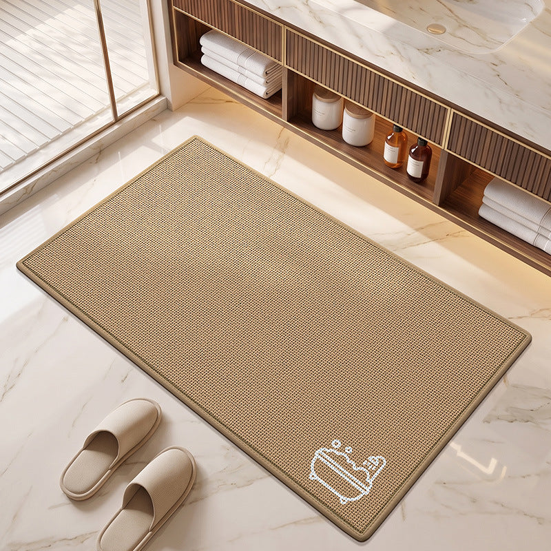 Textured Non-Slip Bathroom Mat Kalsten
