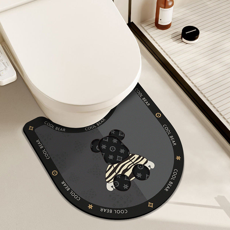 Cartoon-Themed Non-Slip Bath Mat
