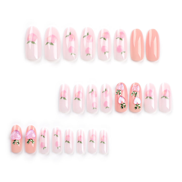 Artistic Nail Art with Fruit and Glitter Designs Kalsten