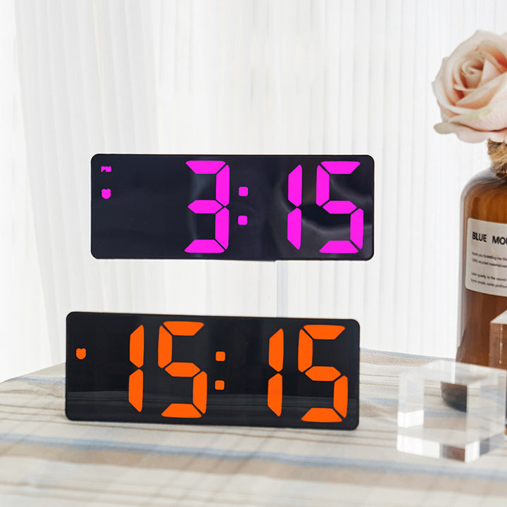 Digital LED clock with large display and colorful digits Kalsten