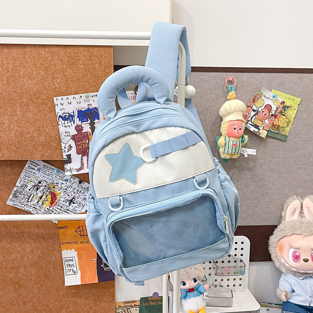 Cute Star-Embellished Mini Backpack Kalsten