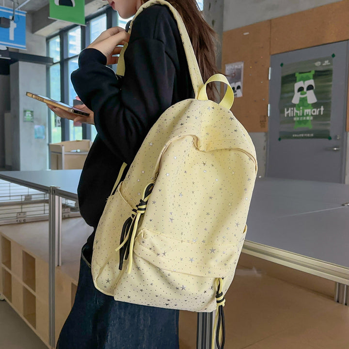 Stylish star motif backpack Kalsten