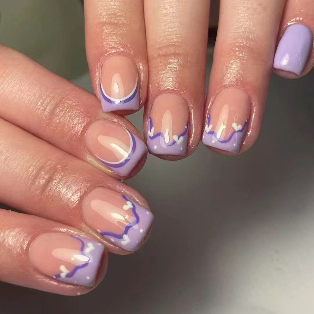 Artistic French Tip Nail Design Kit