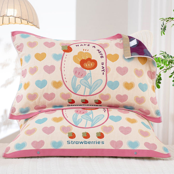 Women's cushion covers with cheerful patchwork design Kalsten