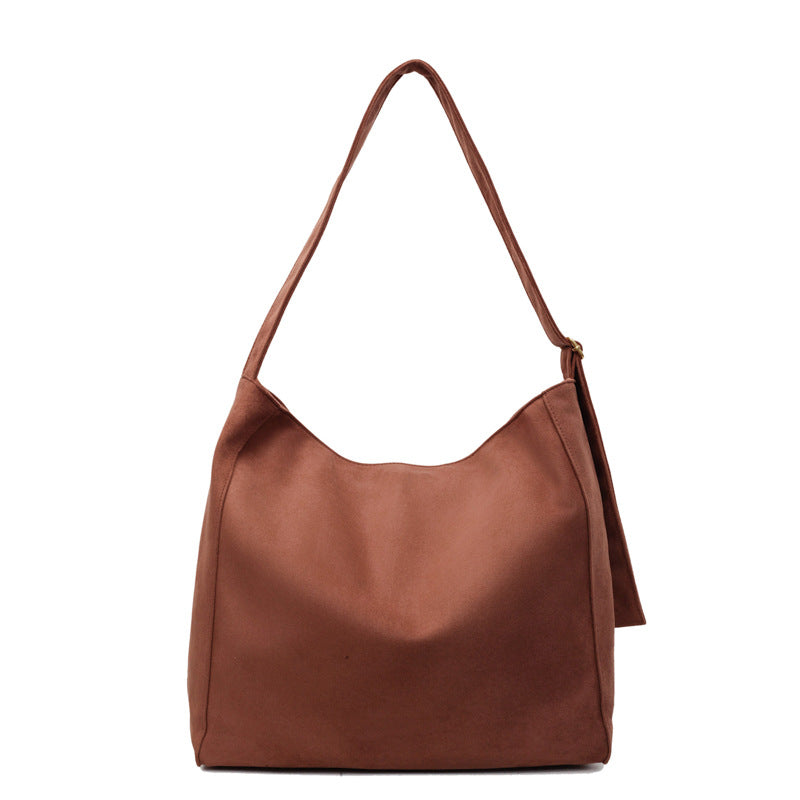 Soft Suede Hobo Bag
