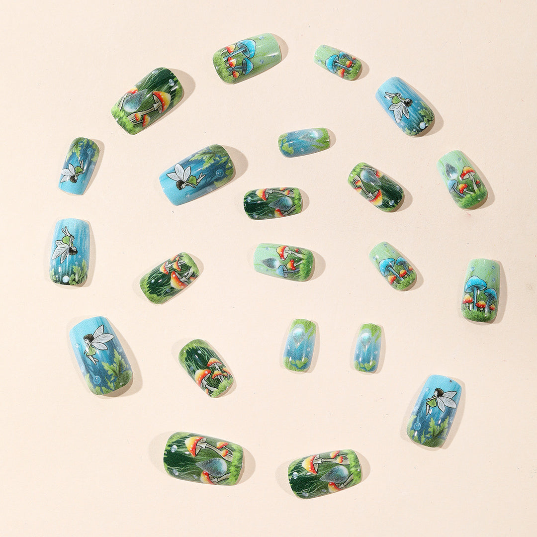 Artistic Fairy-Themed Nail Art Set Kalsten