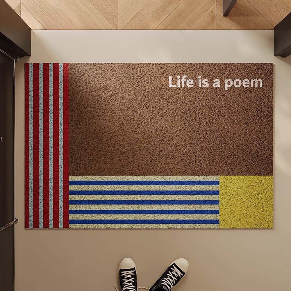 Abstract Design Welcome Mat