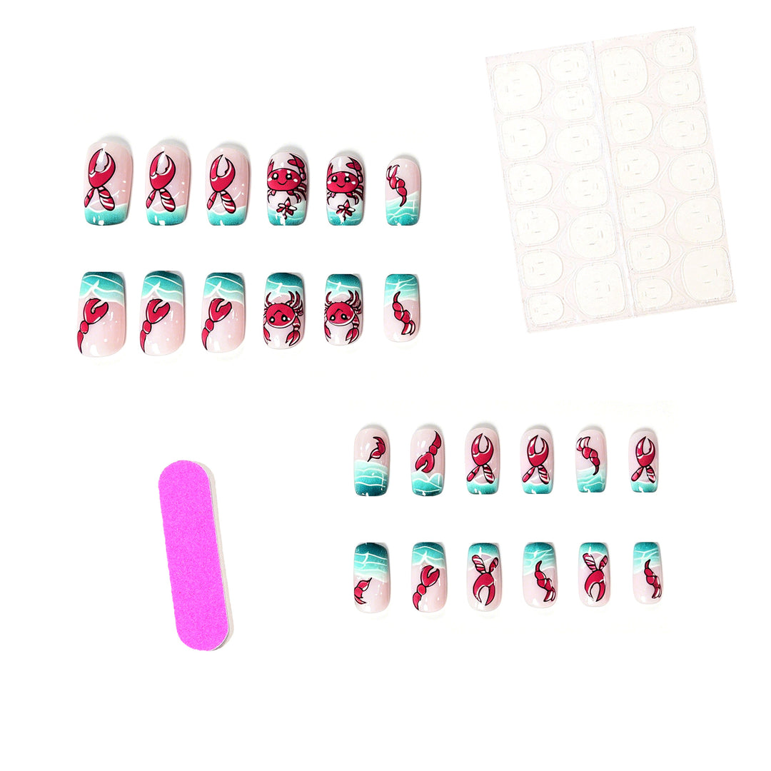Coastal Themed Nail Art Enhancements Kalsten