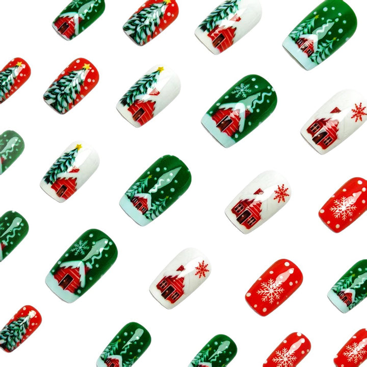 Holiday-Themed Festive Nail Art Kalsten