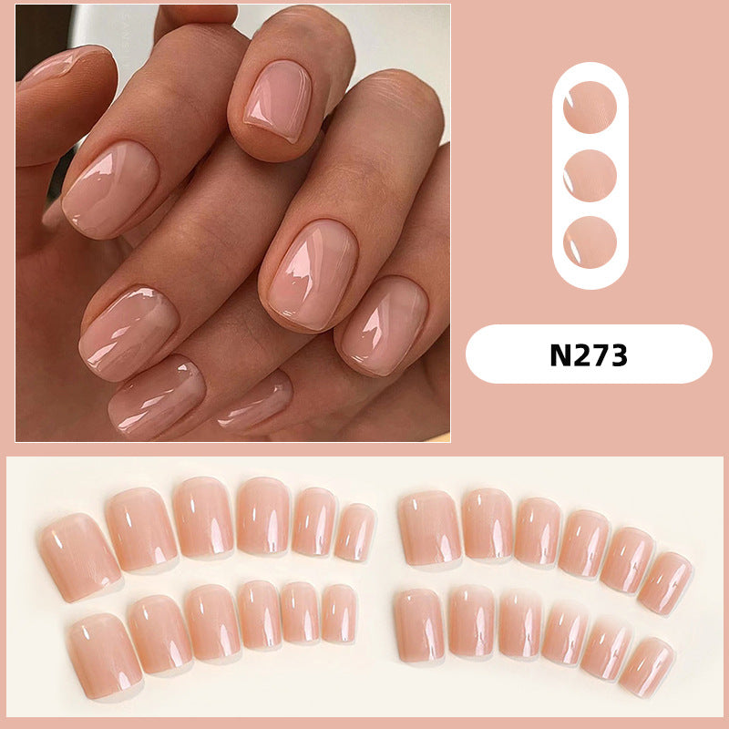 Natural Look Press-On Nail Set
