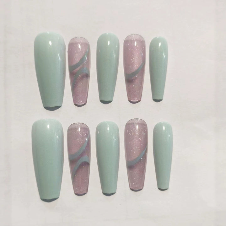 Long Stiletto Nail Art Kalsten
