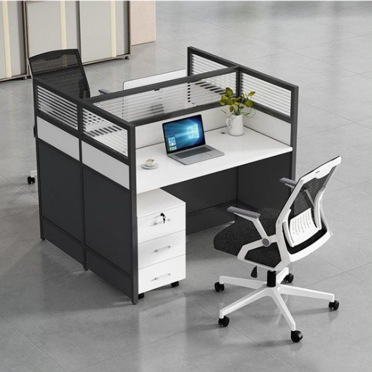 Workplace with partition and storage Kalsten
