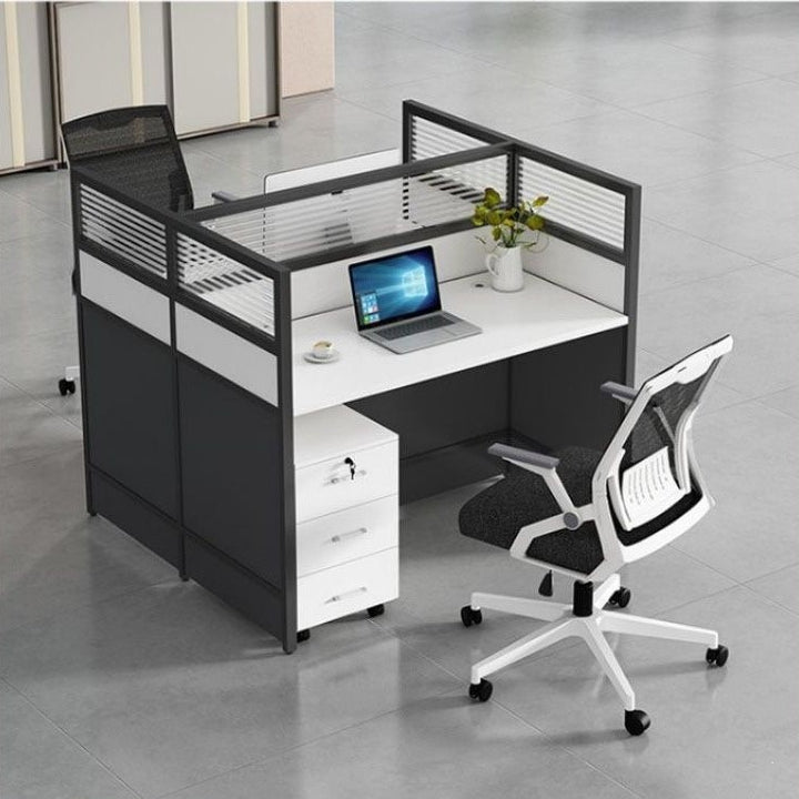 Workplace with partition and storage Kalsten