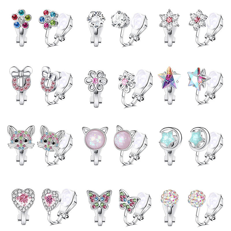 Charming Clip-On Earrings Set Kalsten