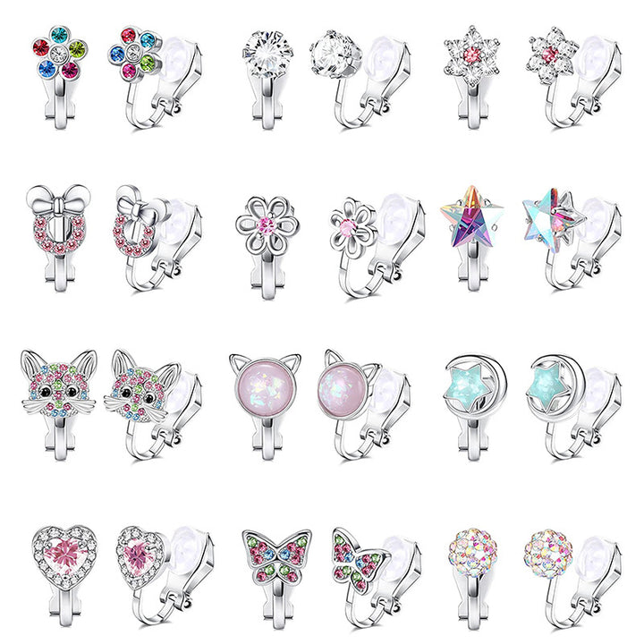 Charming Clip-On Earrings Set Kalsten