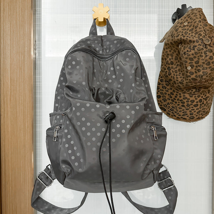 Stylish Polka Dot Drawstring Backpack Kalsten