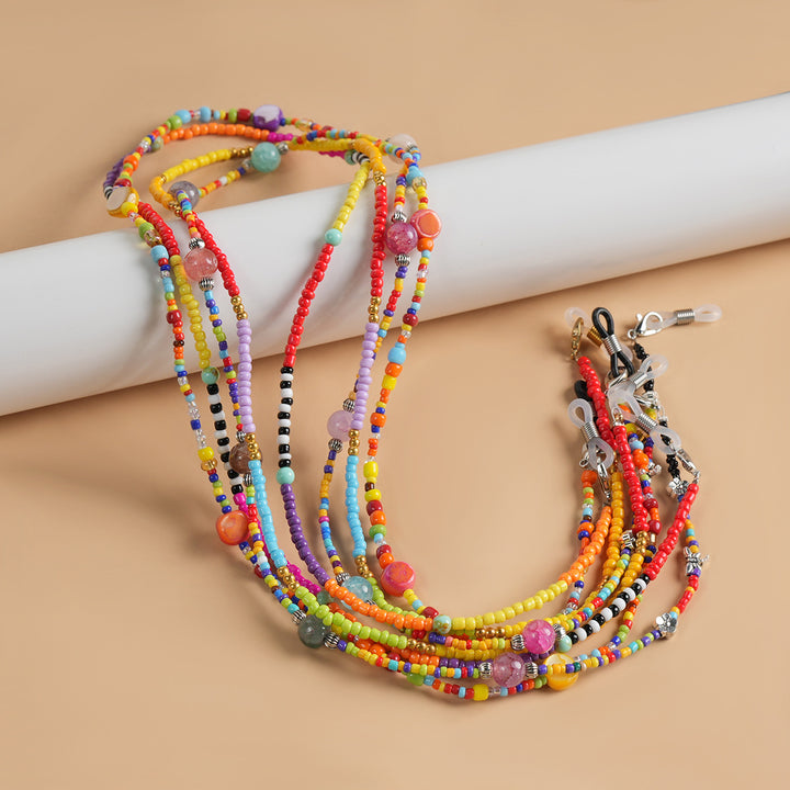 Colorful Handcrafted Beaded Eyewear Chain kalsten