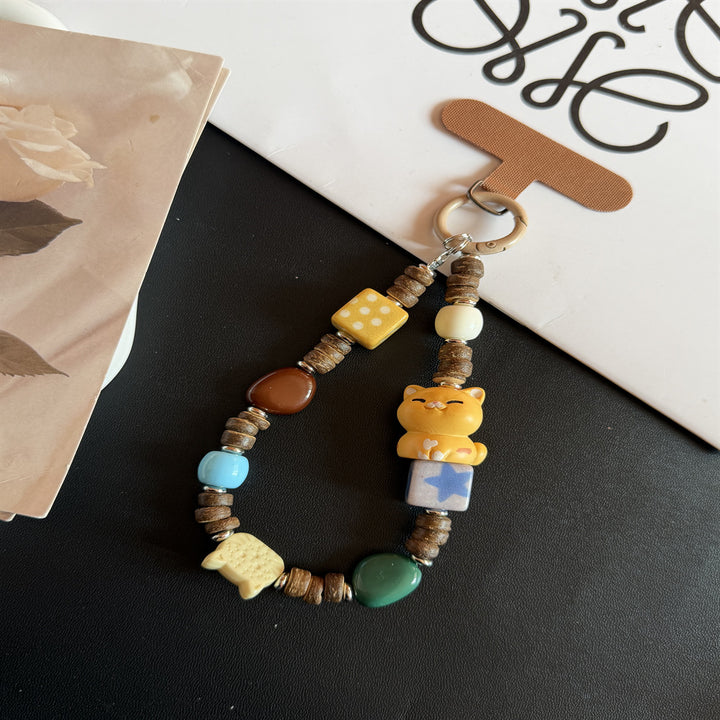 Beaded Charm Keychain Kalsten 1790135383