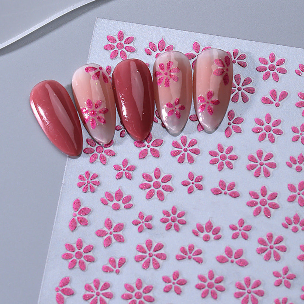 Decorative Floral Nail Art Stickers  1791507059