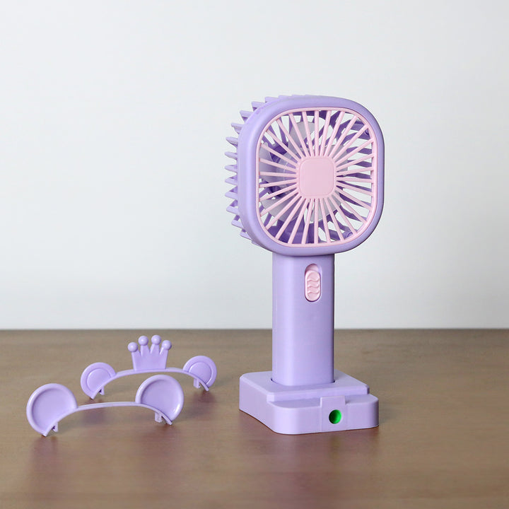 Unisex Portable Hand Fan with Cute Animal Design Kalsten