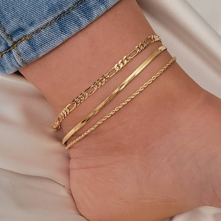 Elegant Double Chain Anklet Kalsten