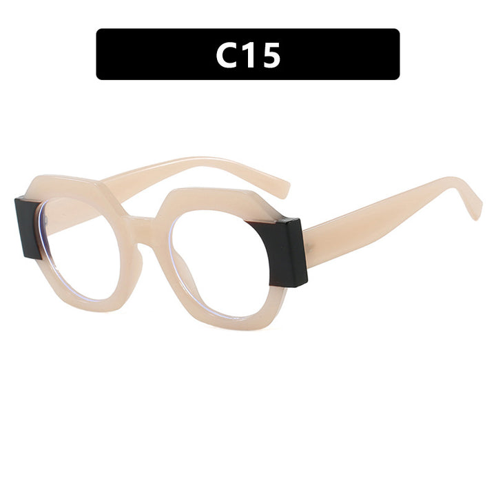 Ladies trendy sunglasses in hexagonal design Kalsten