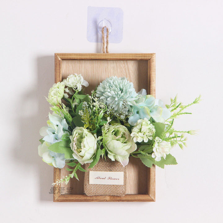 Wall-Mounted Decorative Floral Hanging Planter