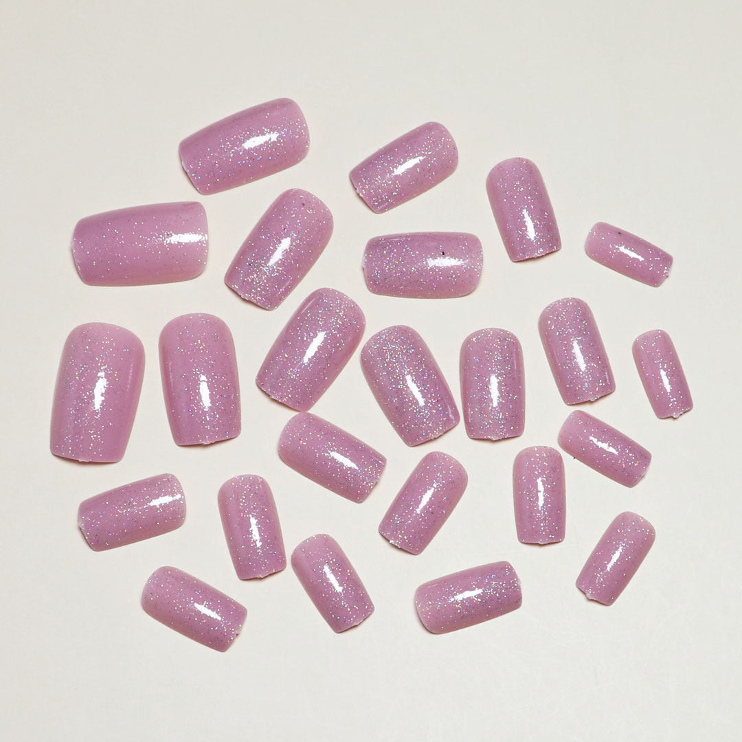 Glamorous Glittery Press-On Nail Tips Kalsten