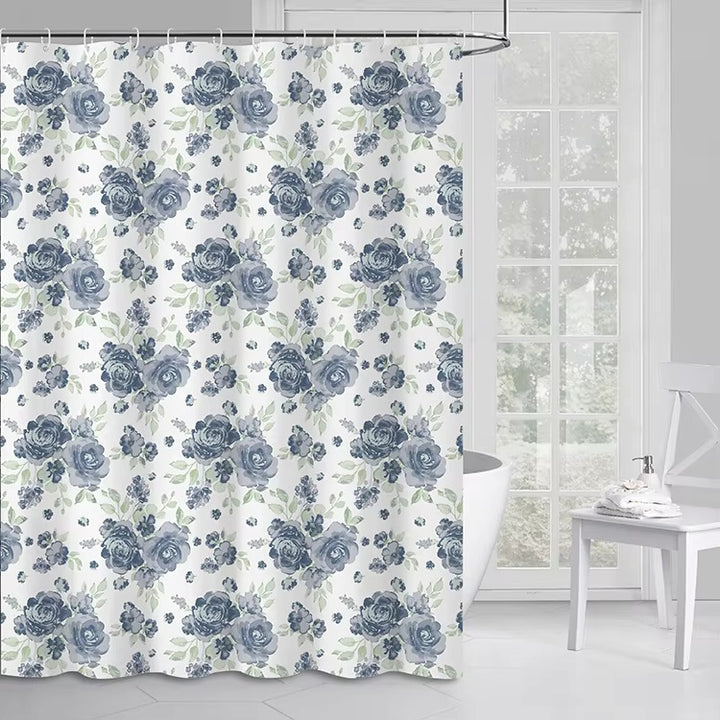 Floral Patterned Shower Curtain Kalsten