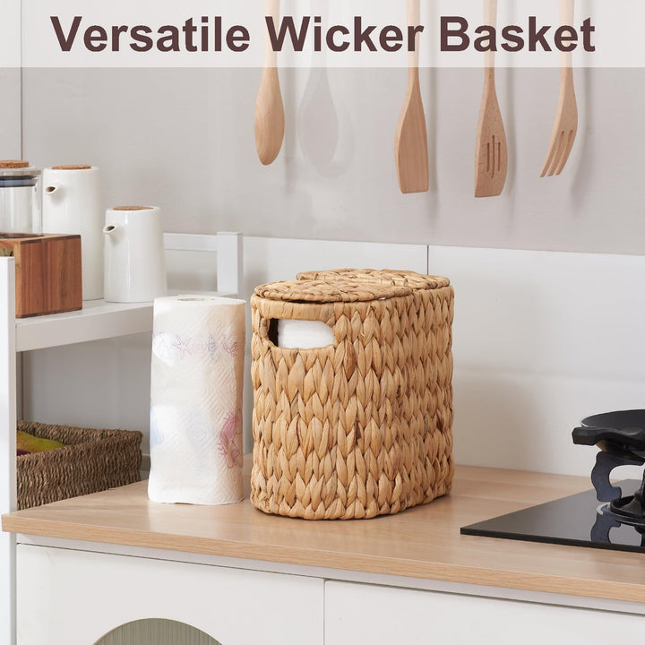 Handcrafted Woven Natural Fiber Napkin Holder Kalsten