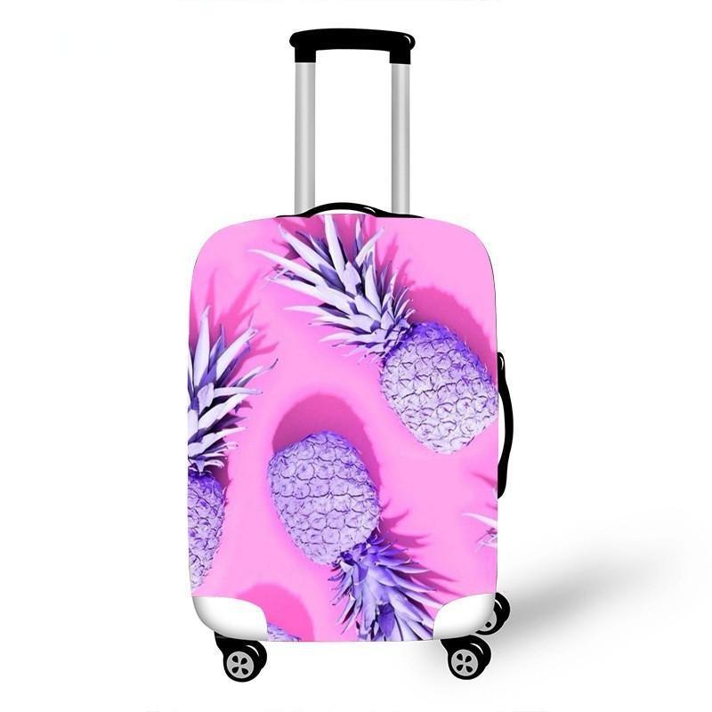 Women's hardshell travel suitcase with floral design Kalsten