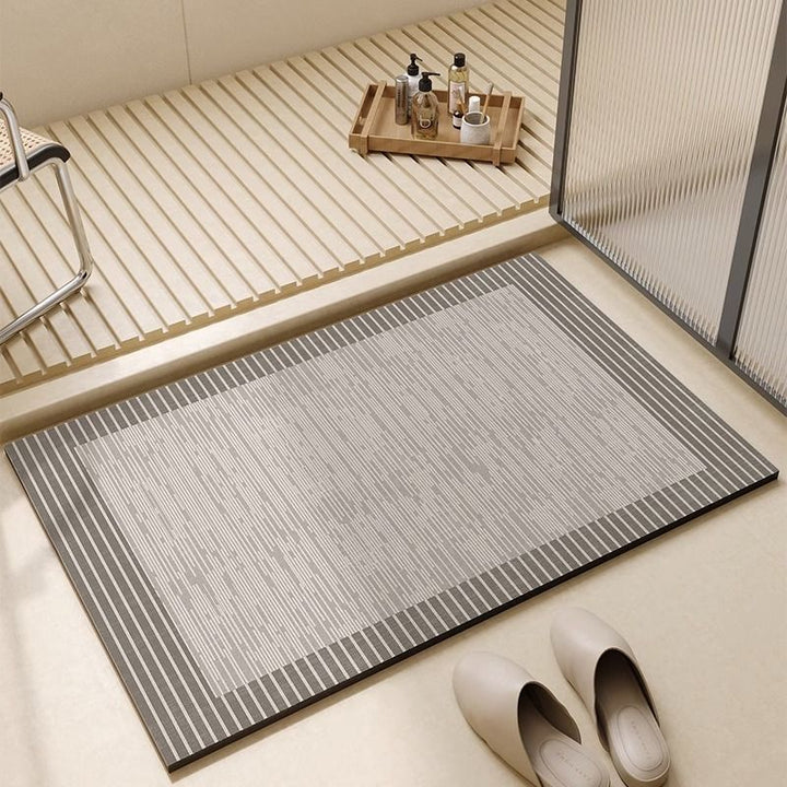 Modern Abstract Pattern Bath Mat for Bathroom
