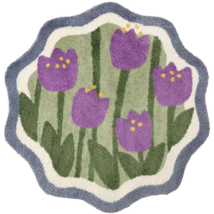 Floral Patterned Area Rug Kalsten